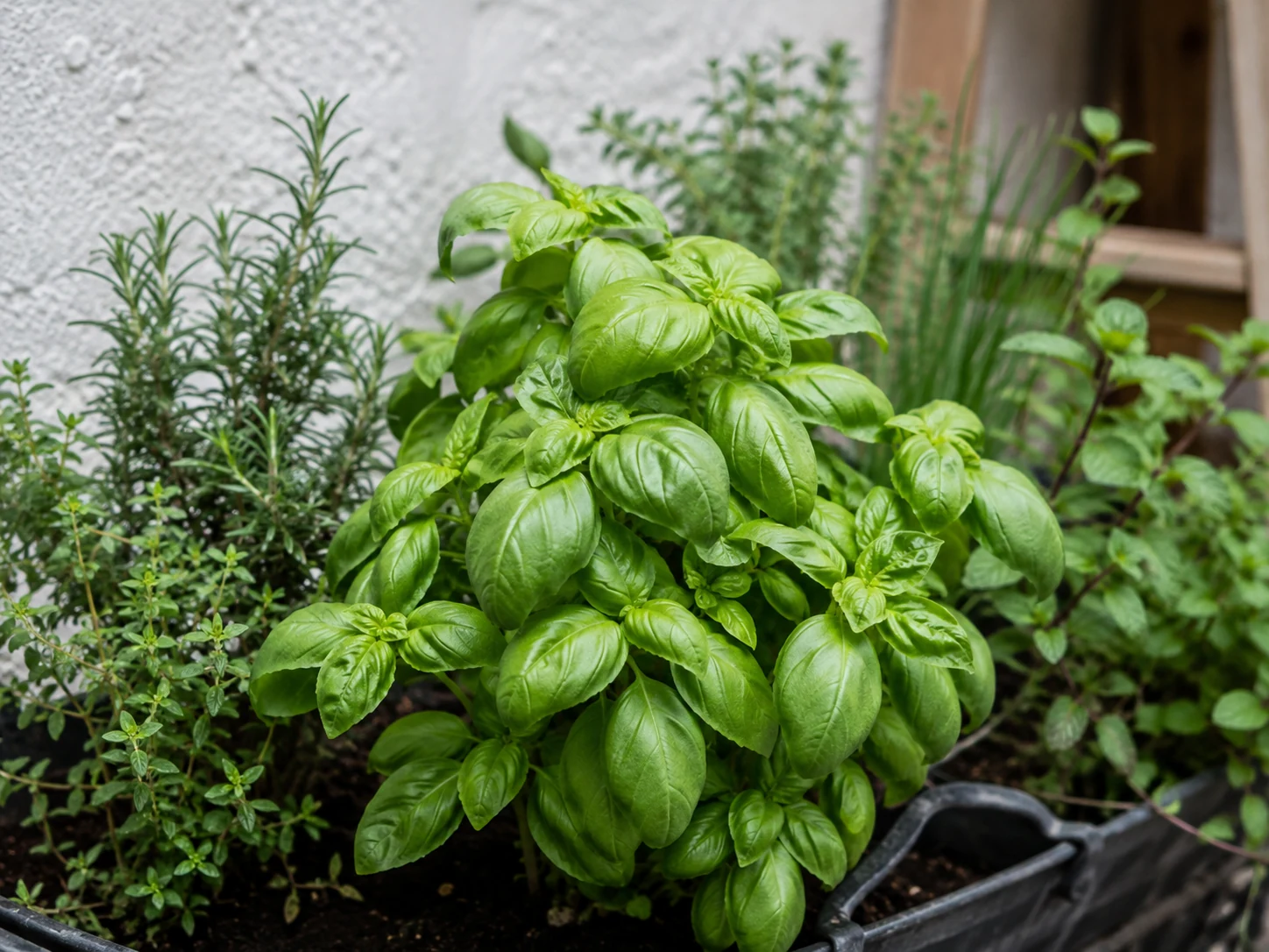 Detalle de Albahaca