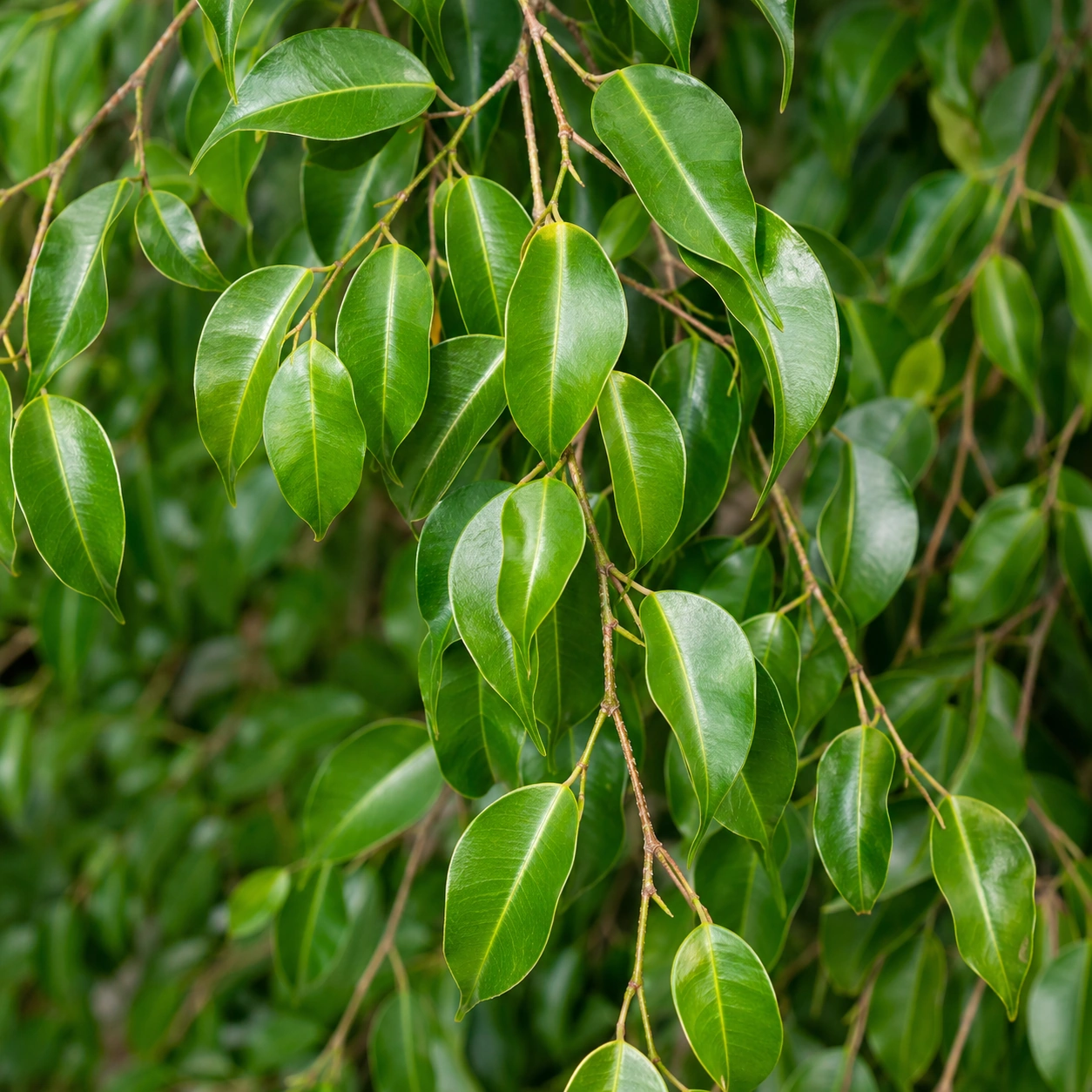 Detalle de Ficus Benjamina