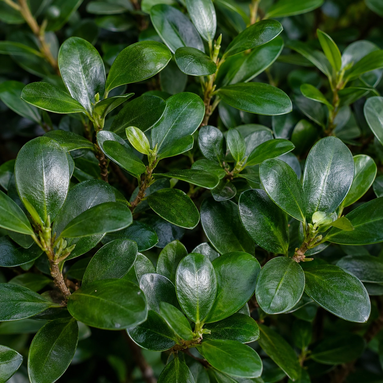 Detalle de Ficus Moclame