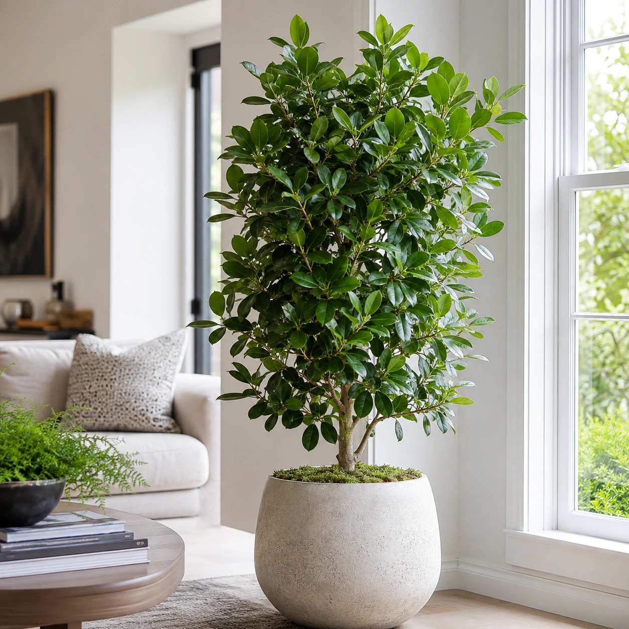 Ficus Moclame utilizada en su ubicación recomendada