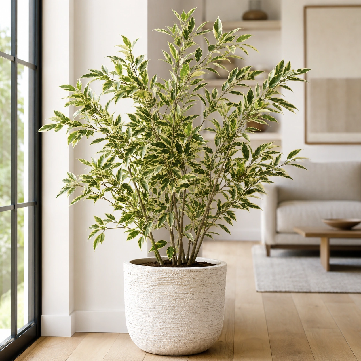Ficus Twilight utilizada en su ubicación recomendada