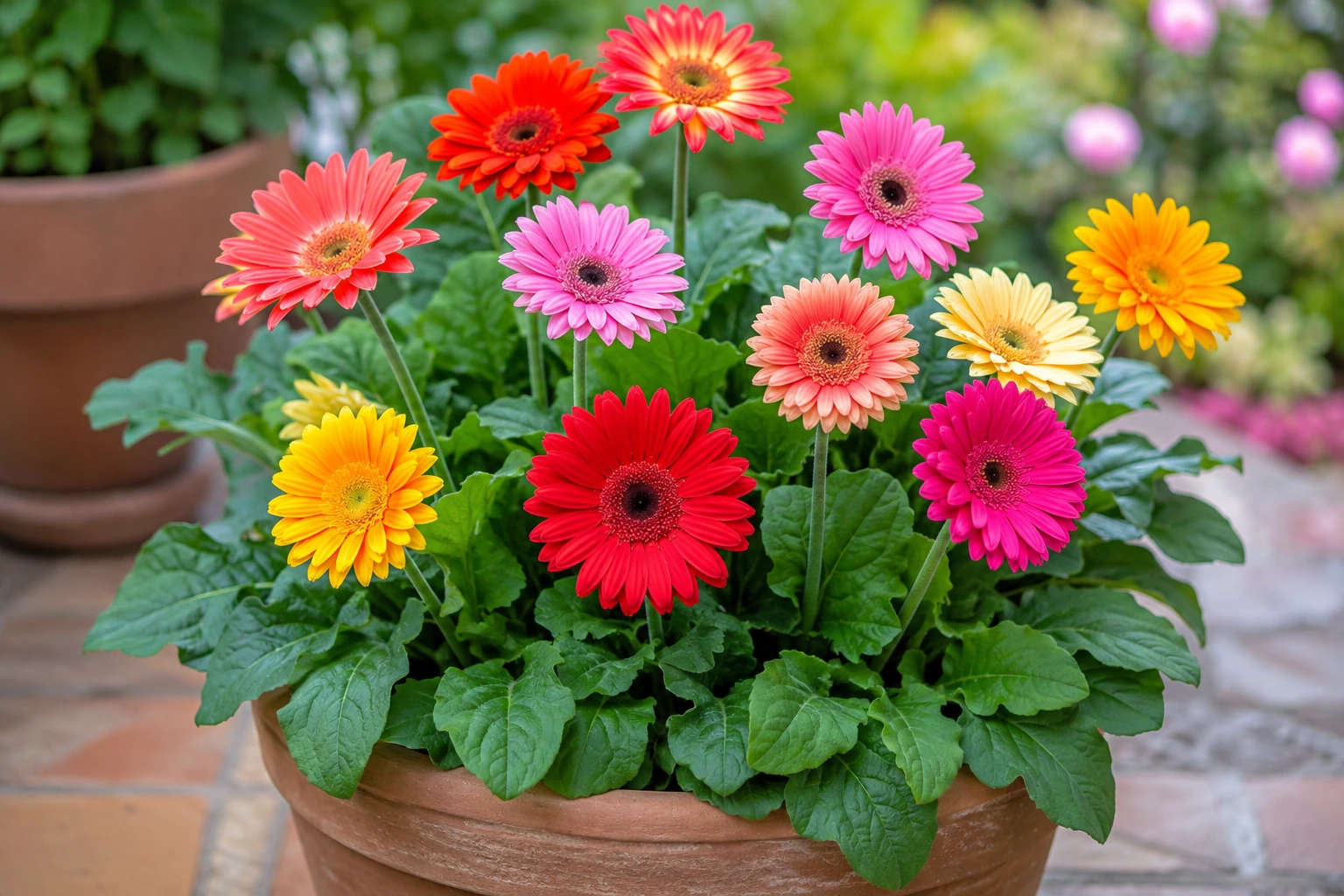 Vista general de Gerbera