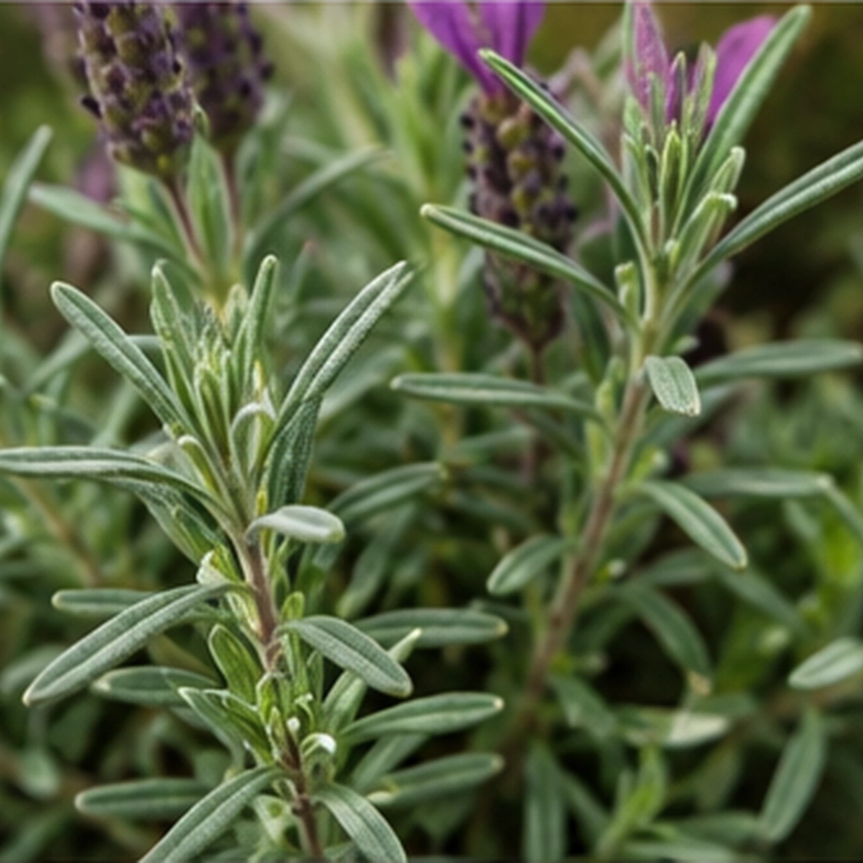 Detalle de Lavanda pinnata