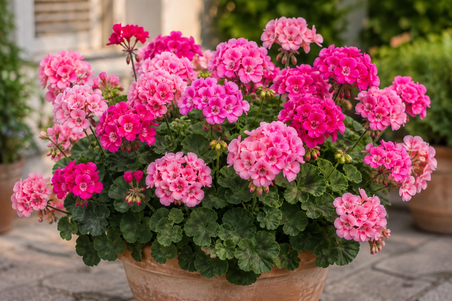 Vista general de Pelargonio