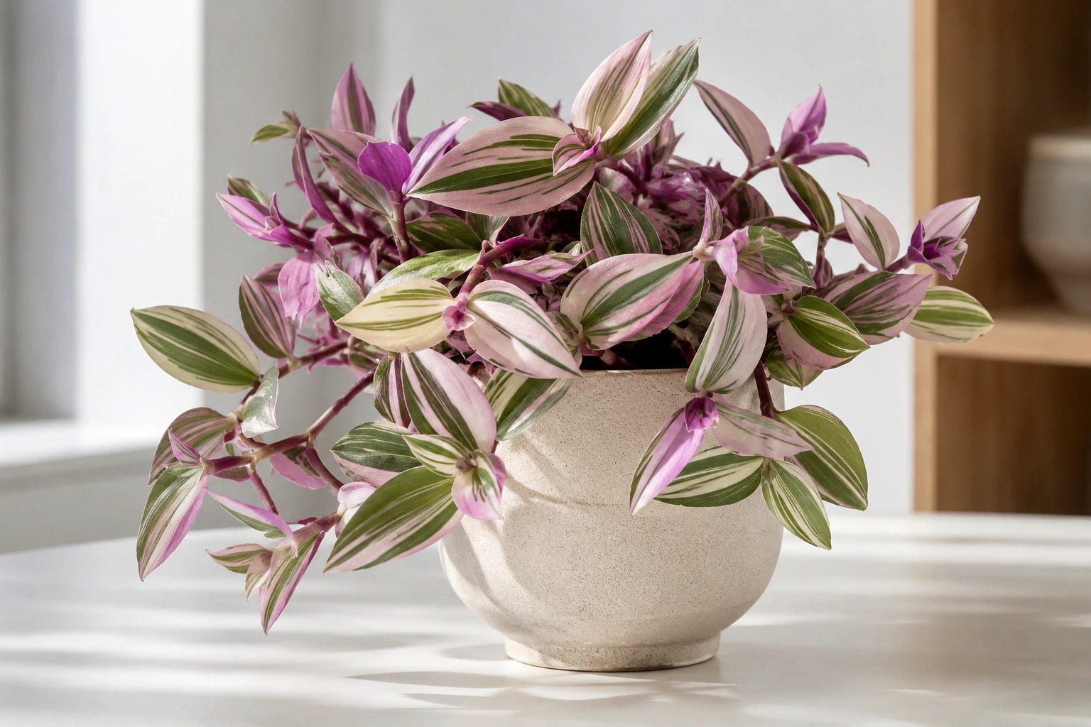 Vista general de Tradescantia Nanouk