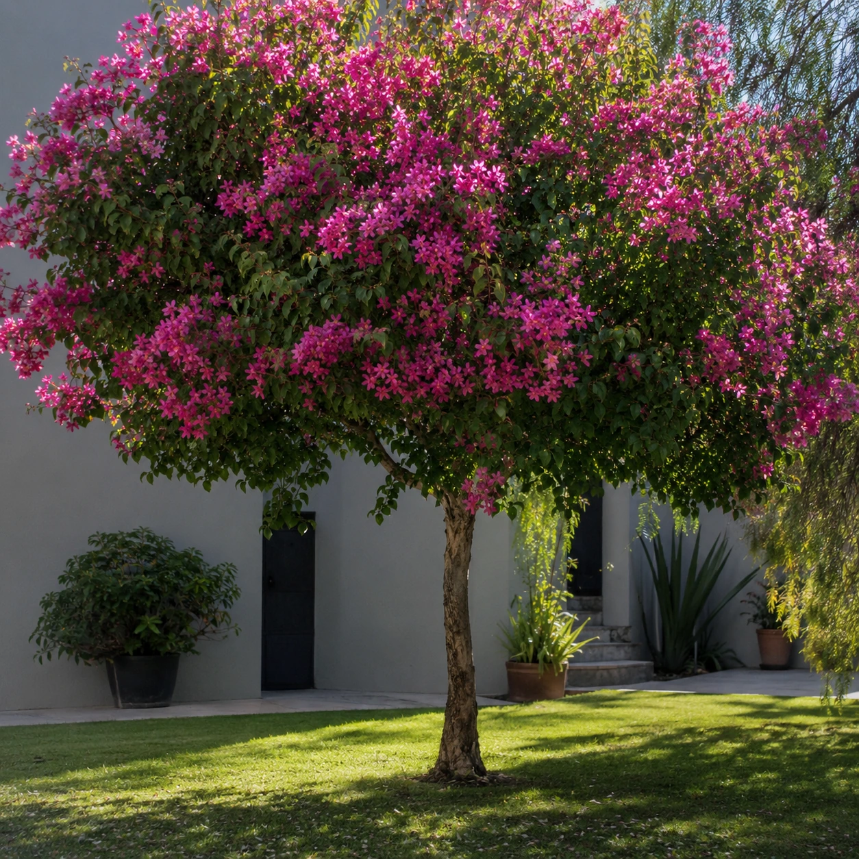 Árbol del amor en uso ornamental