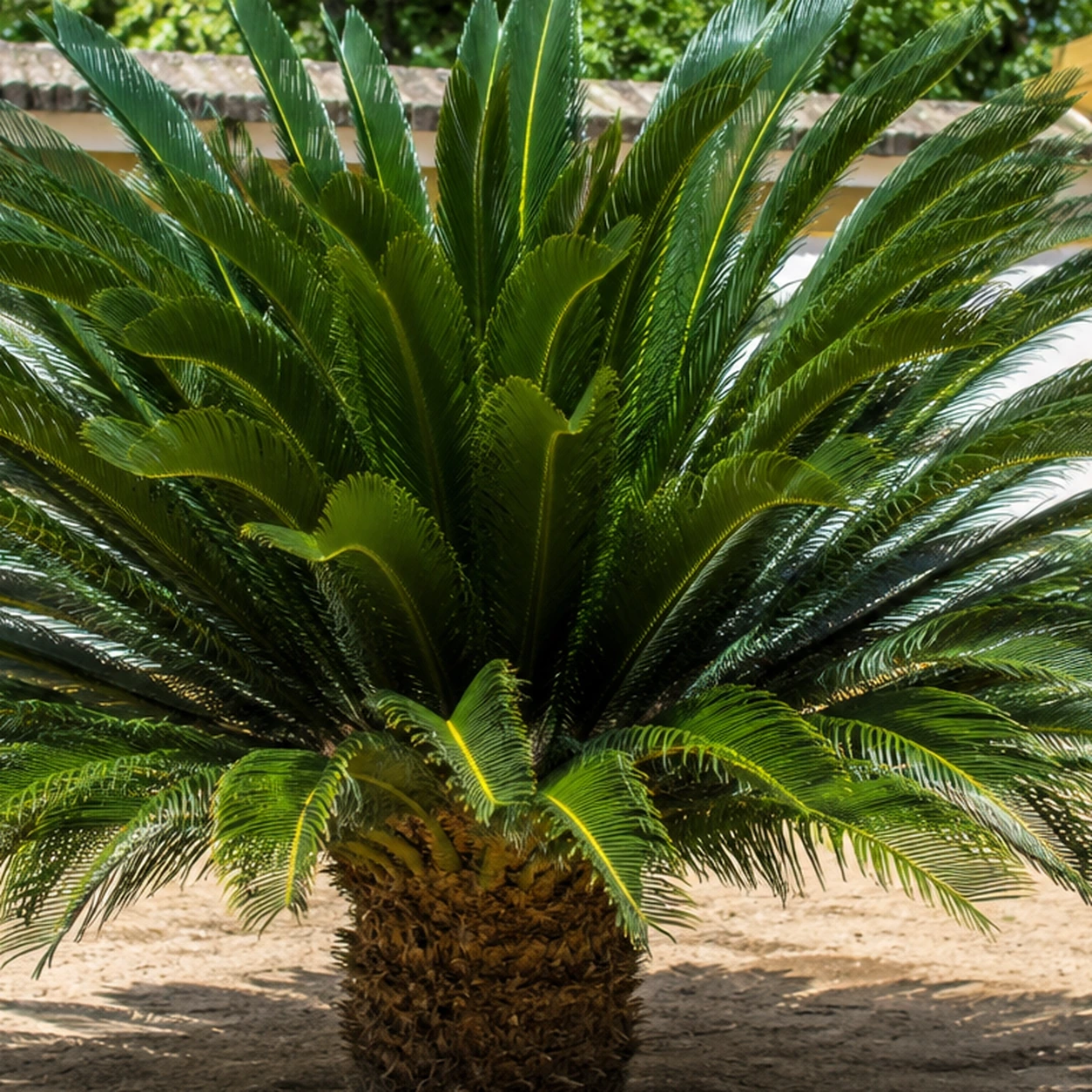 Detalle de Cycas revoluta