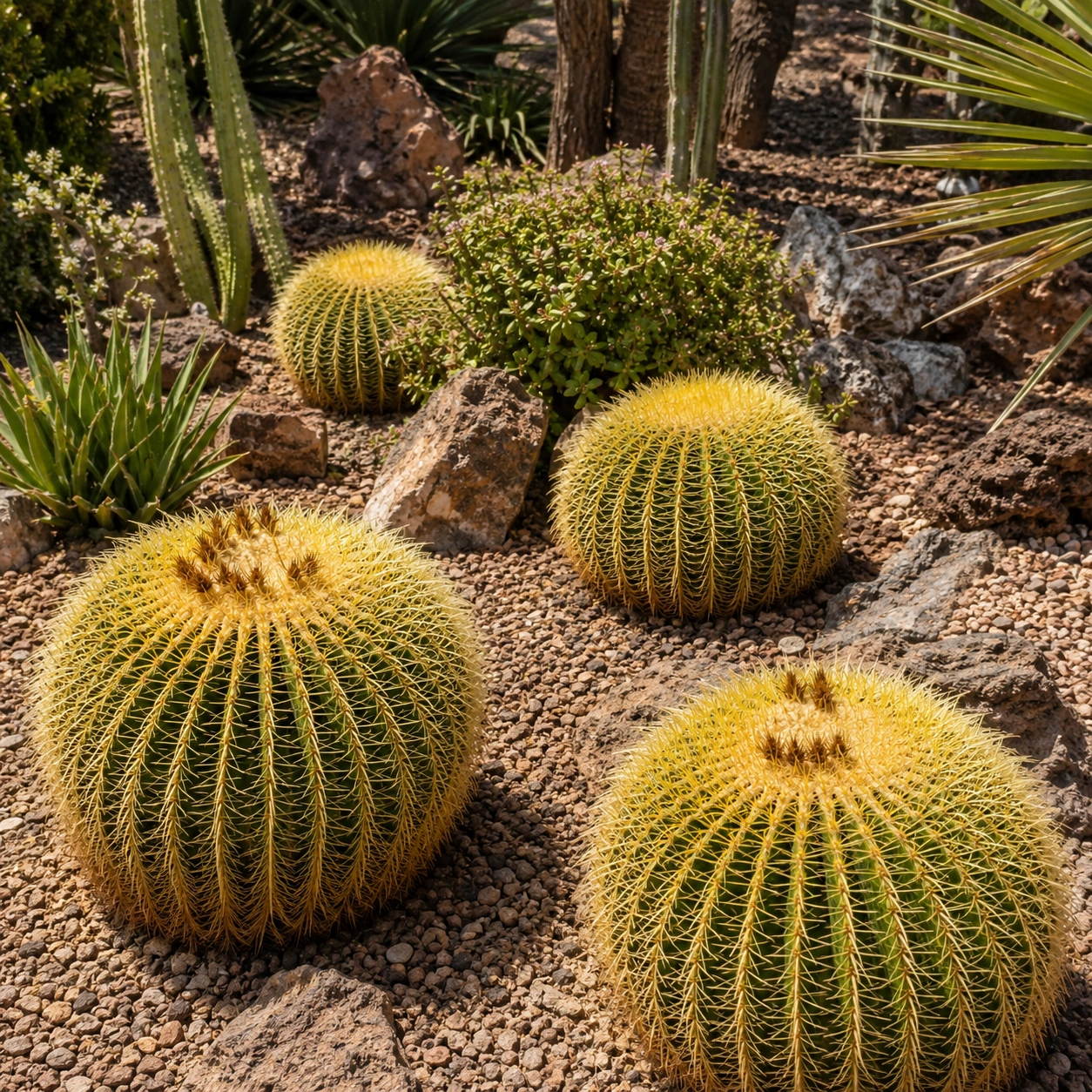 Uso de Echinocactus grusonii