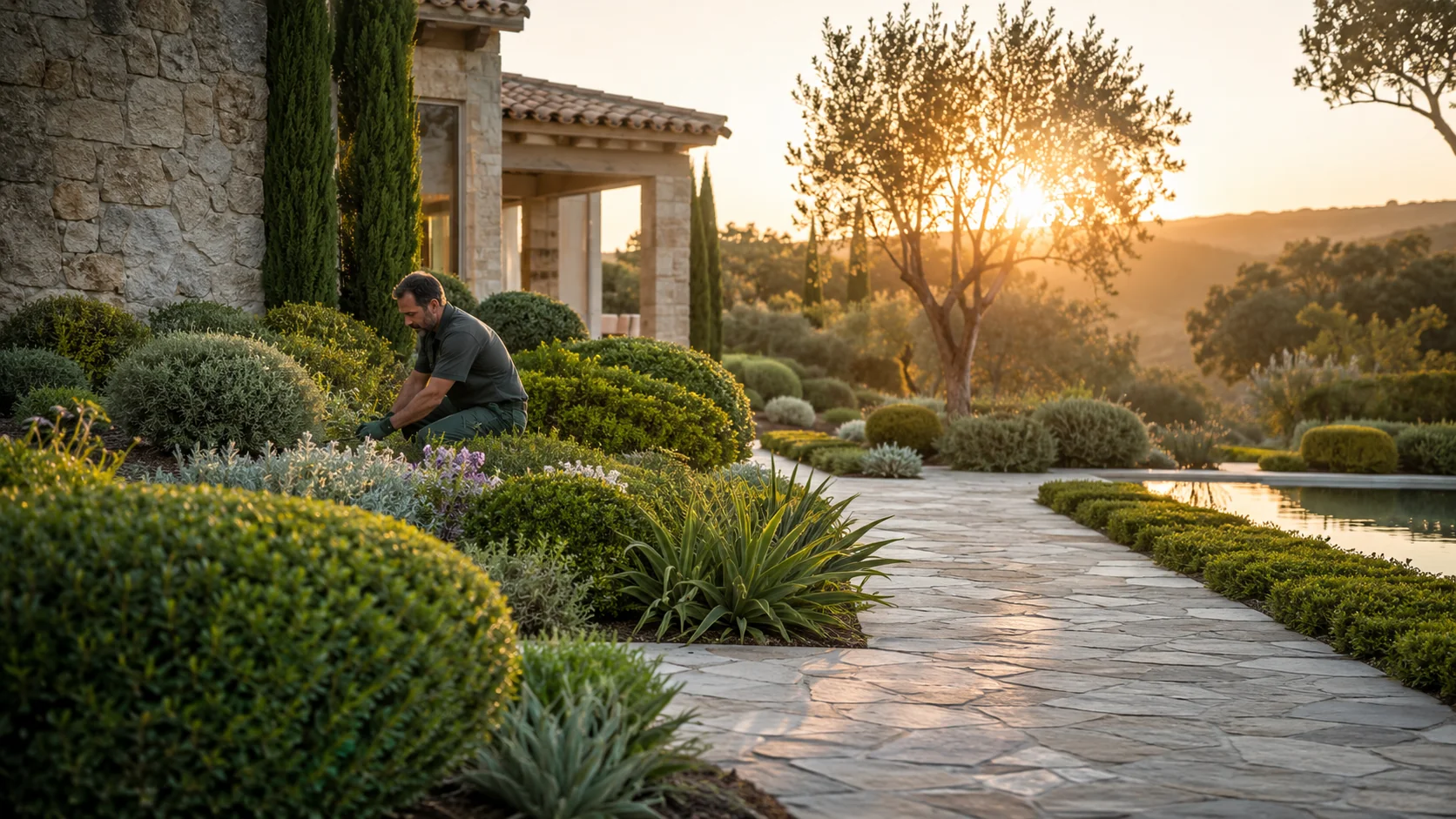 Mantenimiento profesional de jardines realizado por SpartaGarden
