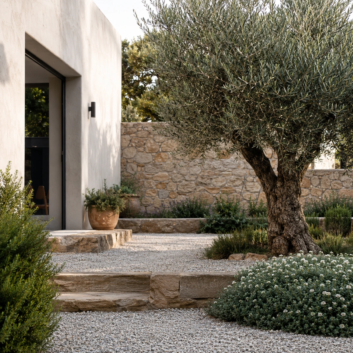 Olivo en uso ornamental